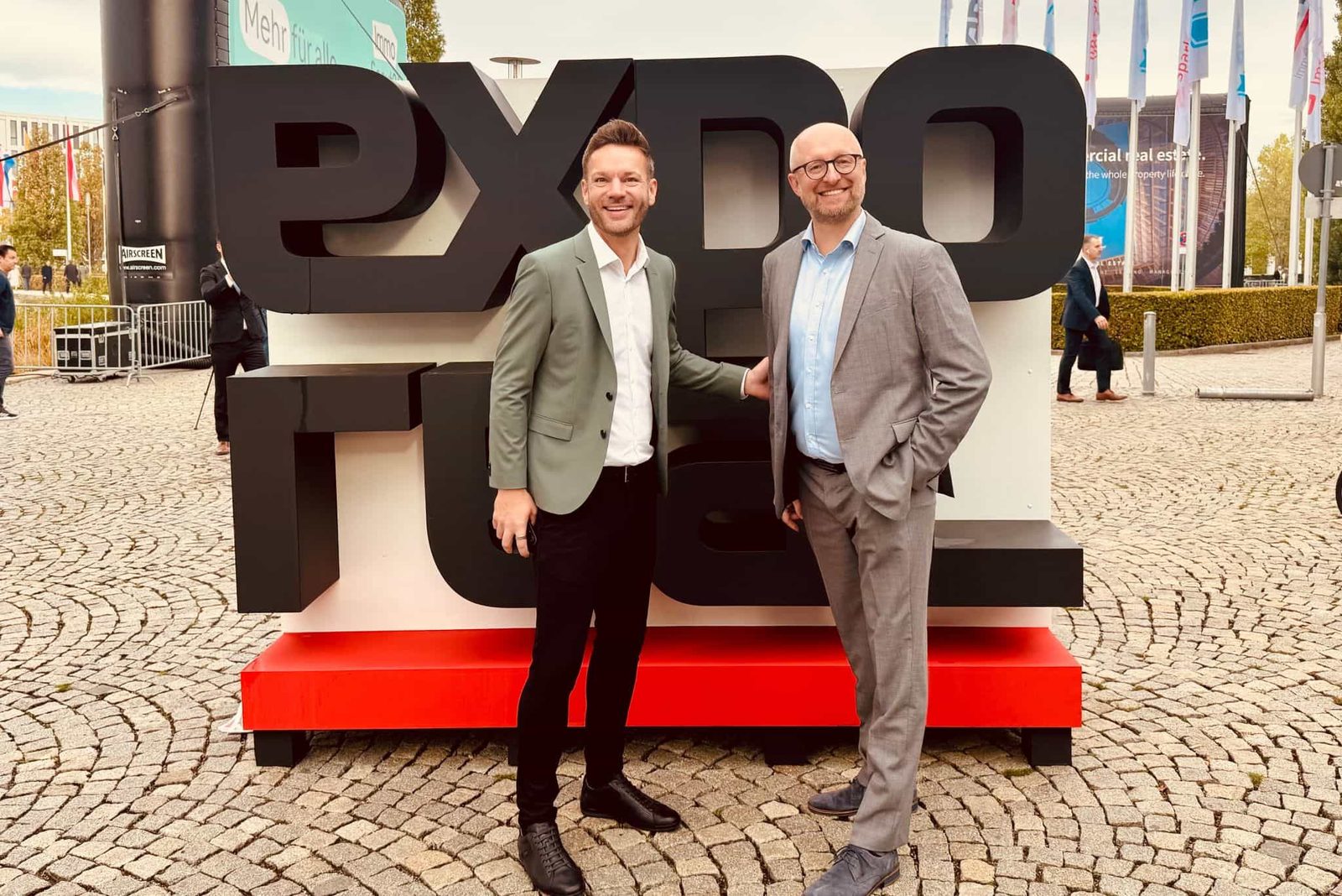 Geschäftsführer Marco Persicke und Ralf Krupp auf der EXPO REAL 2026