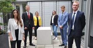 Auszubildende der KSK-Immobilien 2021