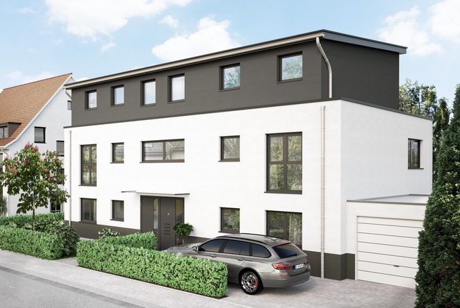 Neubauprojekt Ründerother Straße Köln Vorderperspektive