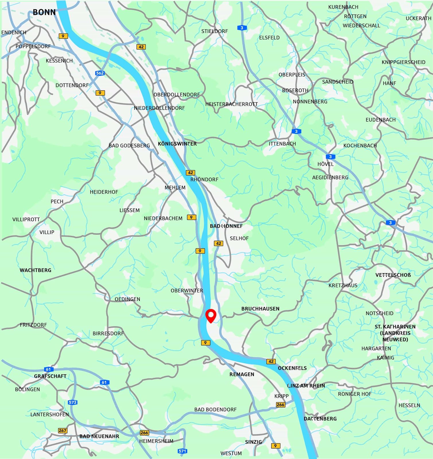 Familienfreundliche Neubaudoppelhaushälften in Unkel