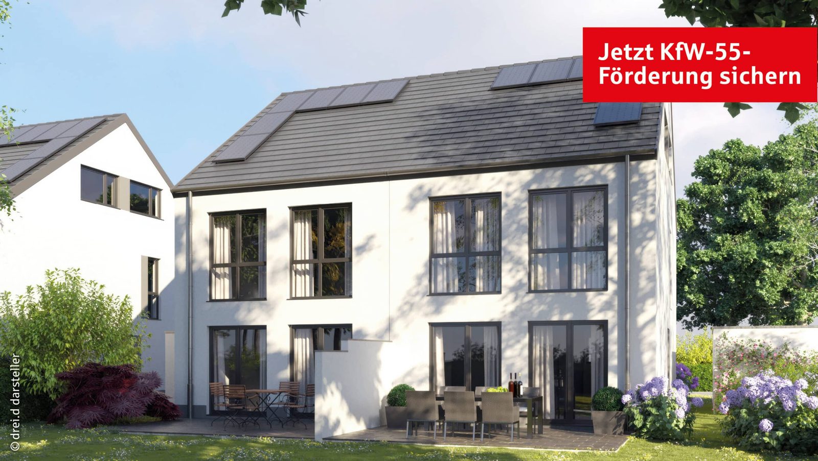 Ihr neues Zuhause an der Mertener Mühle. Jetzt KfW-55-Förderung sichern