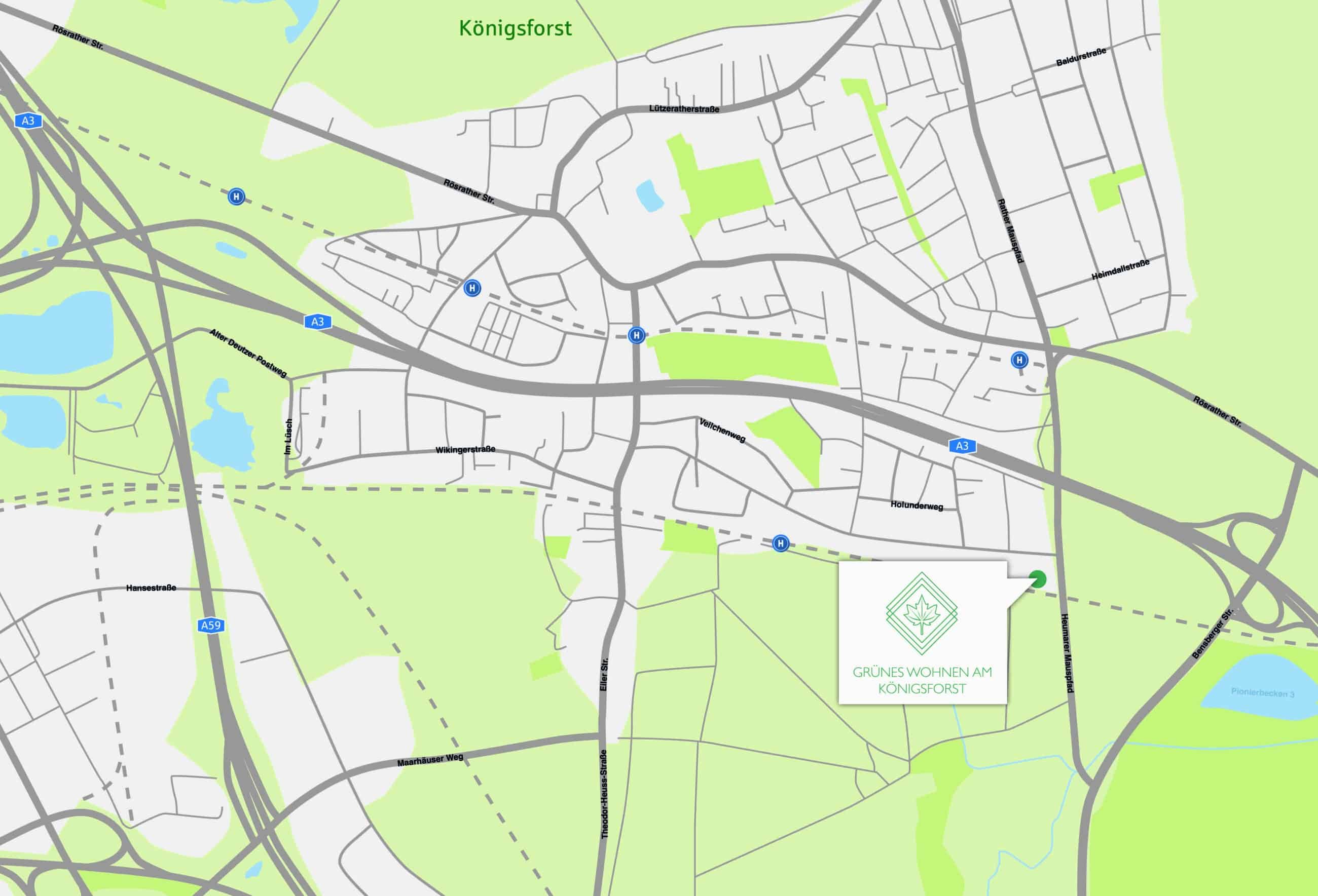 Grünes Wohnen am Königsforst