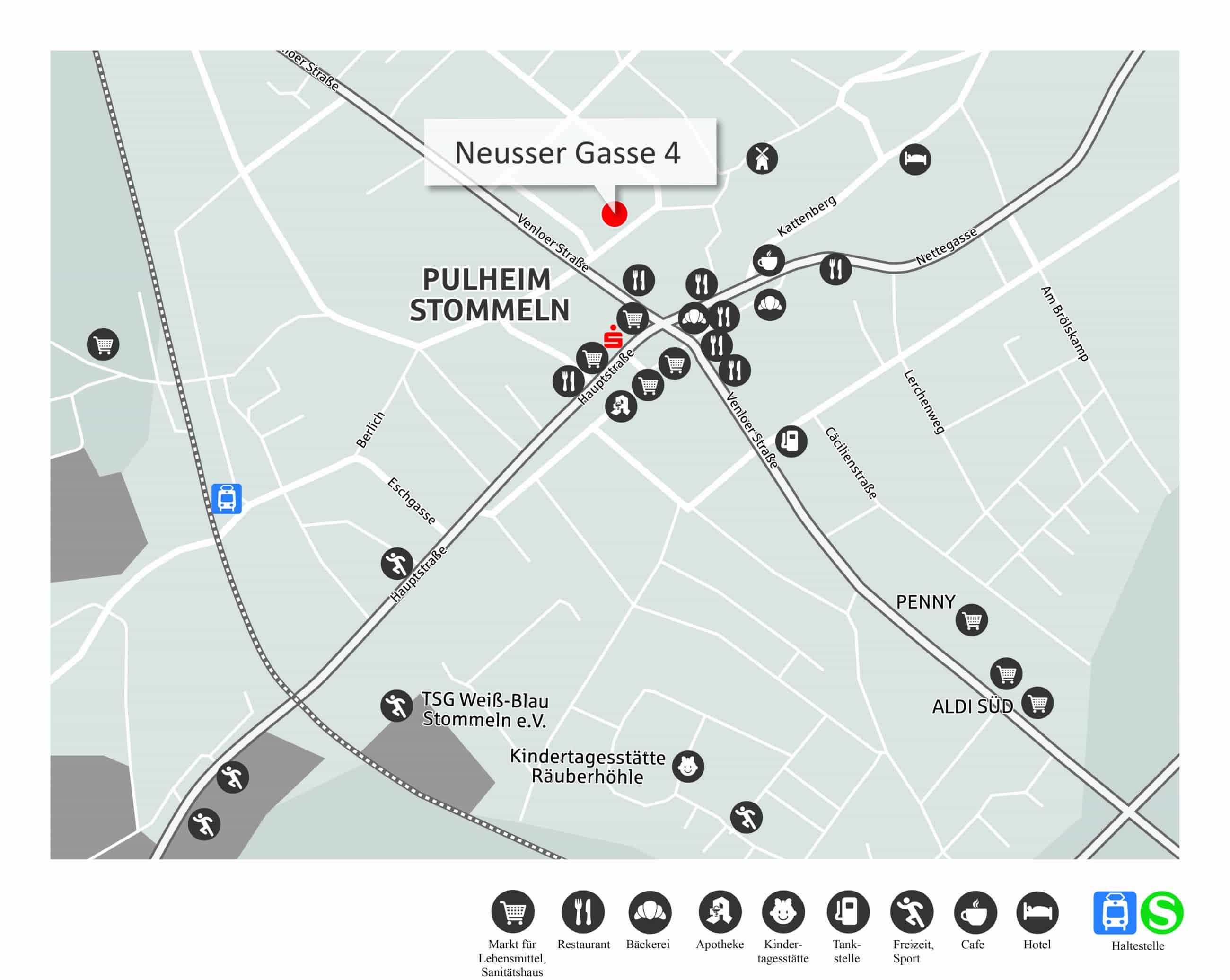 HUUS Zur Mühle Mikrokarte