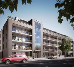 Außenansicht Neubauprojekt Süd.Start in Köln