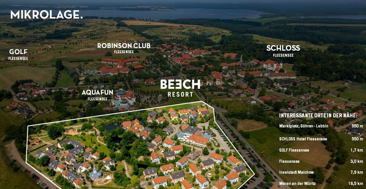 Mikrolage BEECH Resort Fleesensee