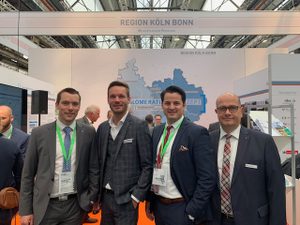 Expertenteam der KSK-Immobilien auf der Polis Convention Düsseldorf im Mai 2019